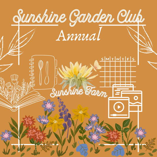 Garden Journal & Planner – SUNSHINE FARM